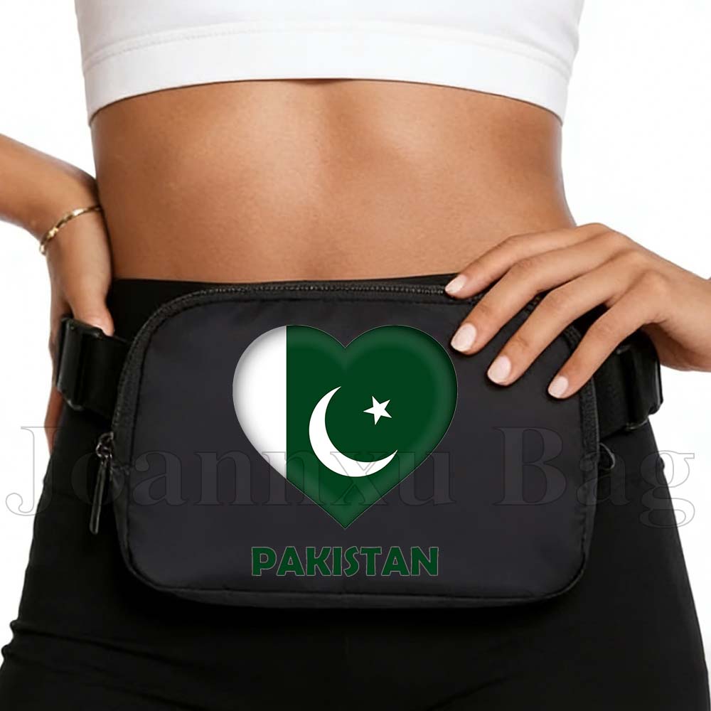 Women Bags In Pakistan - Bolsa de Cintura Multifuncional com Estampa