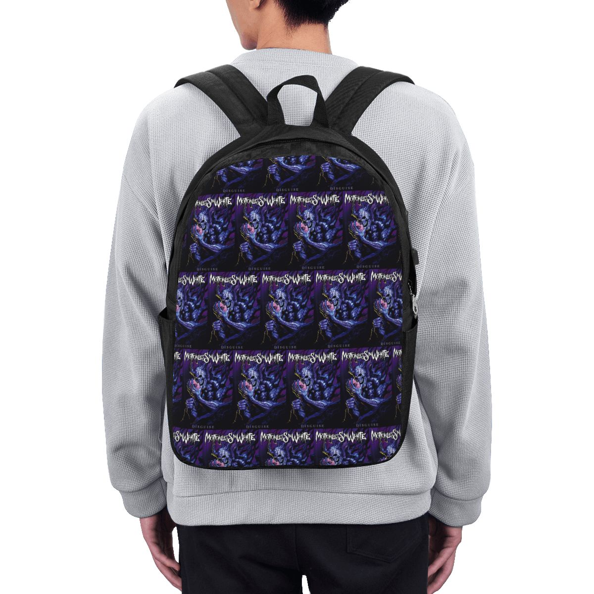 Women Bags Laptop - Mochila Motionless In White para viagem,