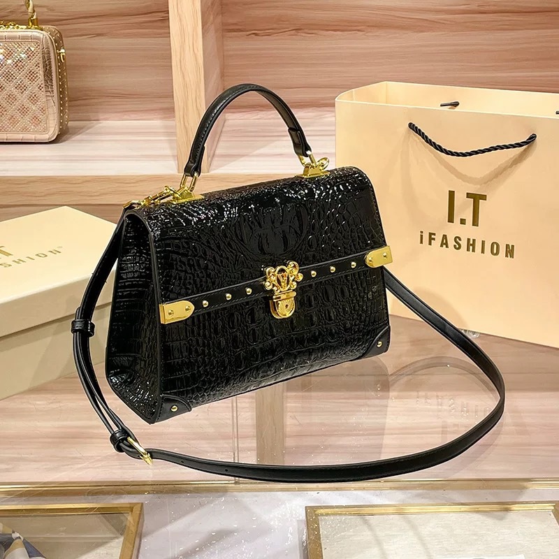 Women Bags Popular Brands - Bolsas de fraldas de couro clássicas,