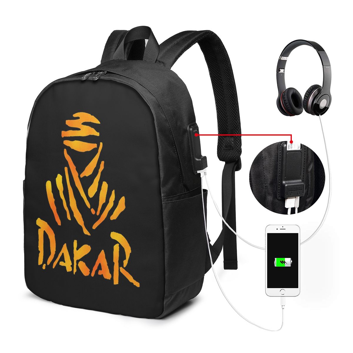 Women Bags Laptop - Mochila para motocicleta Dakar Rally, bolsa