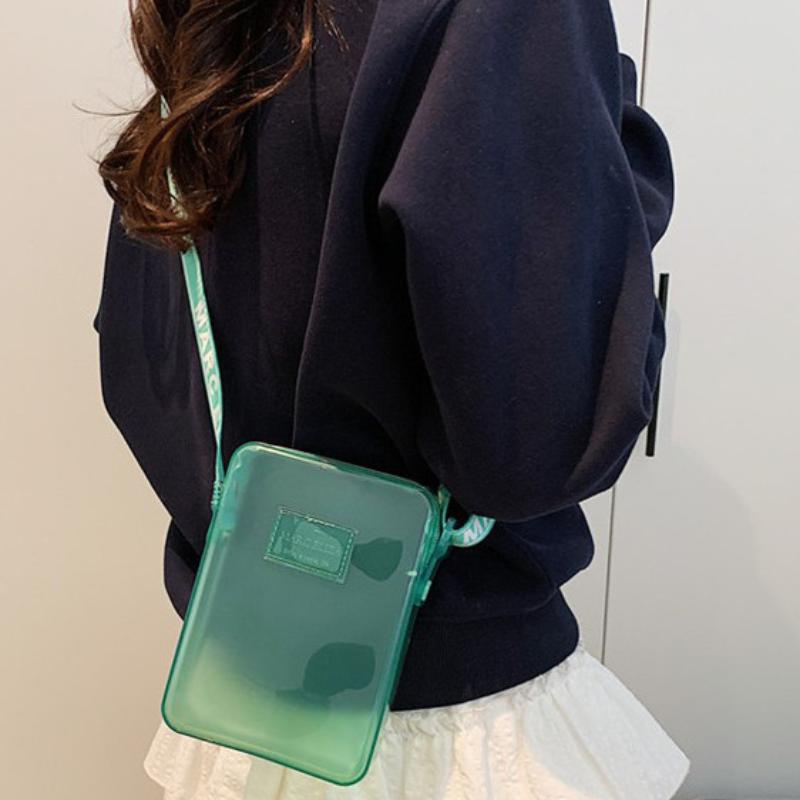 Women'S Bags Everyday - Nova Bolsa Transversal de PVC Transparente
