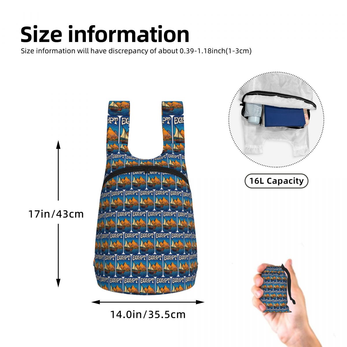 Mochila retrô egypt piramids,  - Women Bags Egypt avaliação e preço