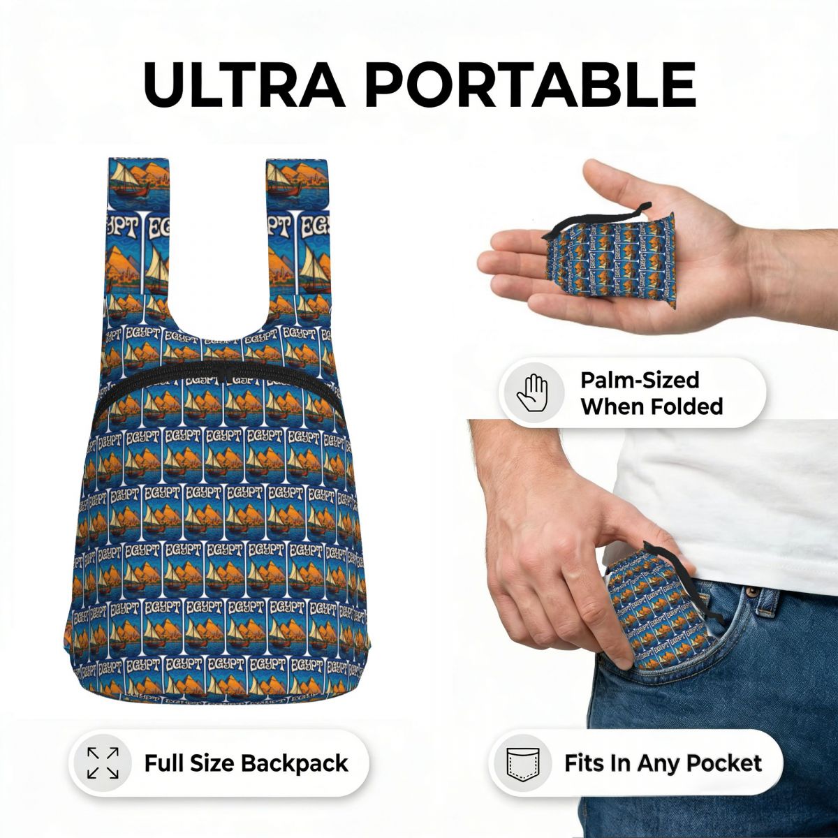 Mochila retrô egypt piramids,  - Women Bags Egypt avaliação e preço