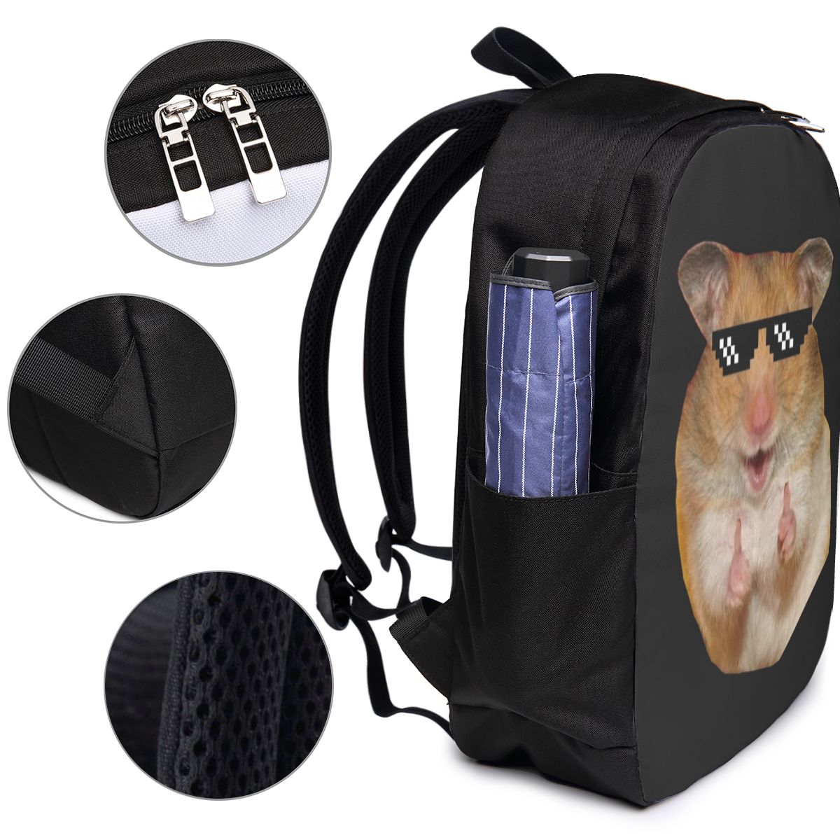 Mochila engraçada de hamster,  - Women Bags Laptop avaliação e preço