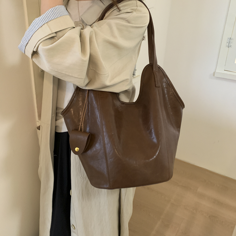 PU cor sólida costura moda sac - Women Bags Branded Sale avaliação e preço