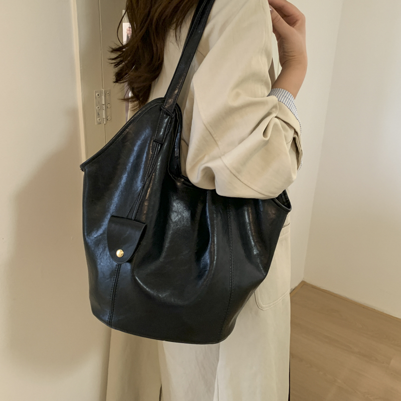 PU cor sólida costura moda sac - Women Bags Branded Sale avaliação e preço
