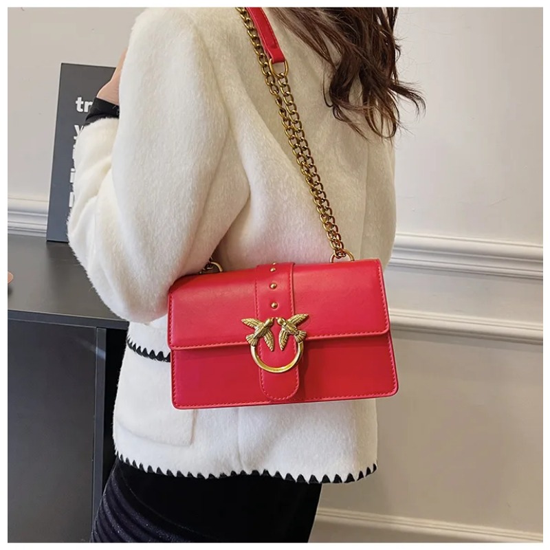Bolsa Mensageira de Couro de M - Women Bags Popular Brands avaliação e preço