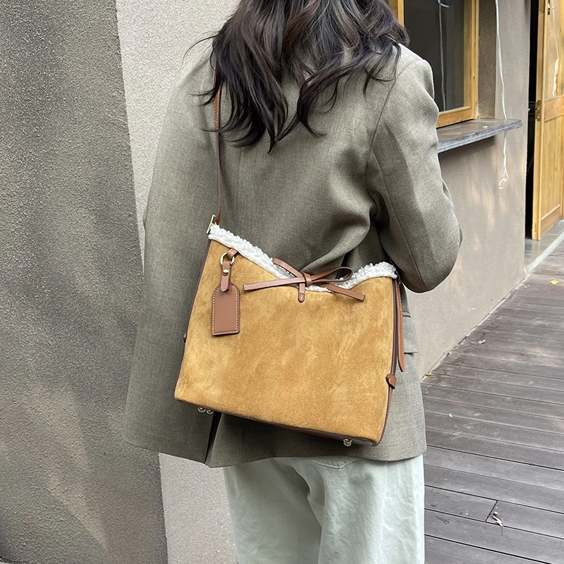Bolsa crossbody de camurça fal - Women Bags Branded Sale avaliação e preço