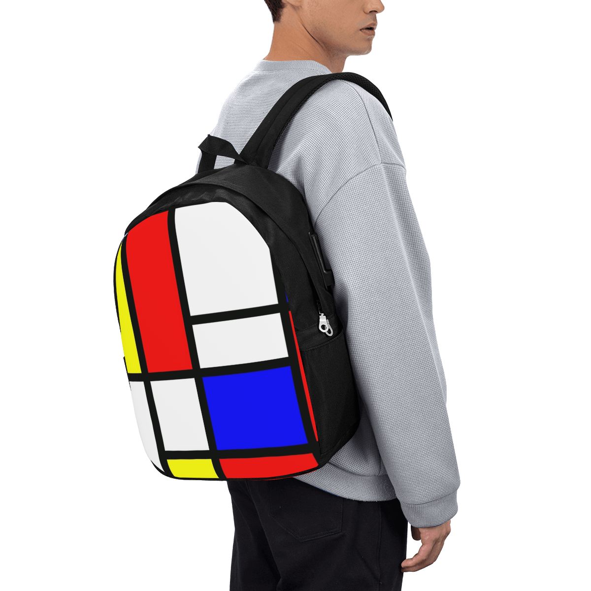 Mochila Piet Mondrian Composit - Women Bags Laptop avaliação e preço