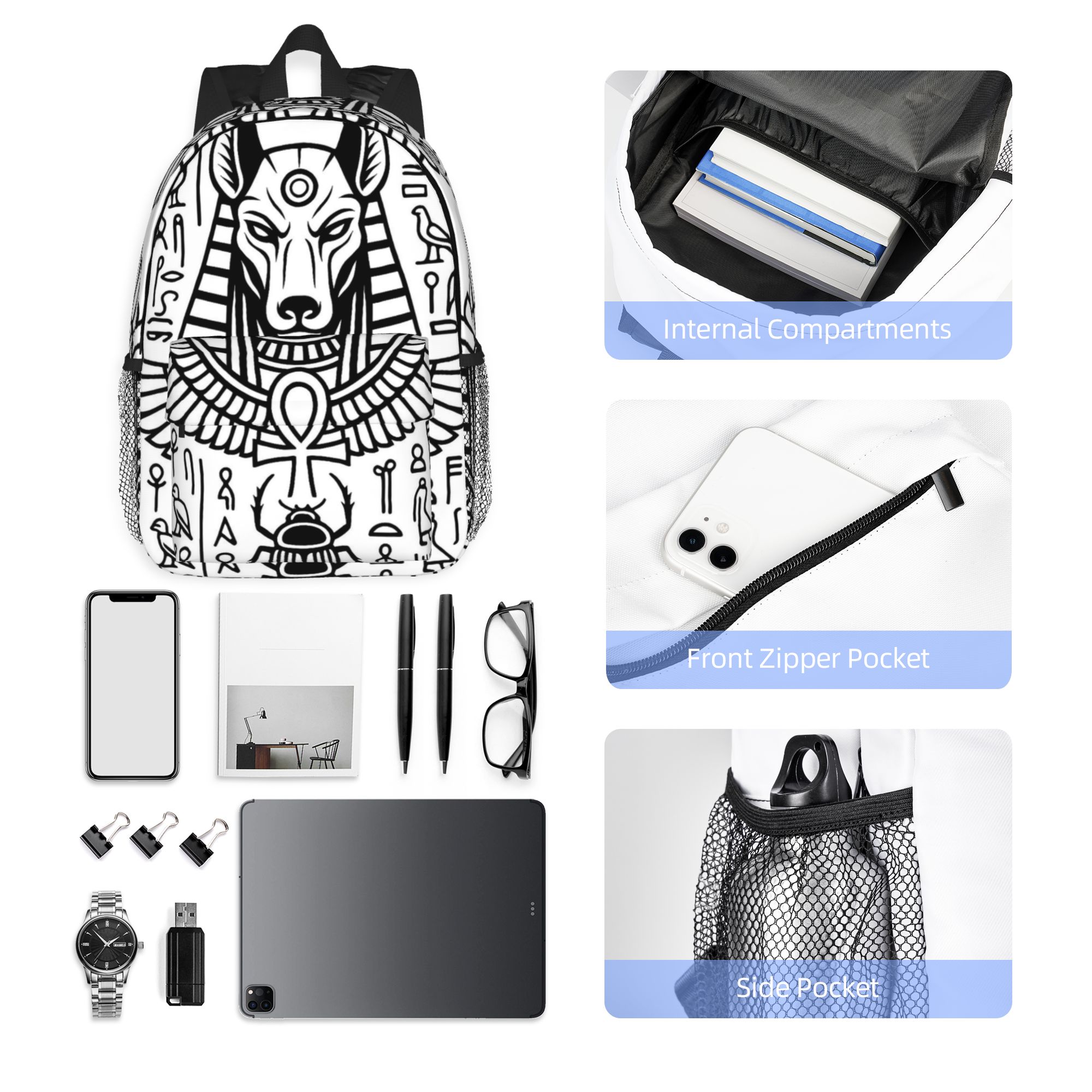 Mochila de Deidades Egípcias,  - Women Bags Egypt avaliação e preço