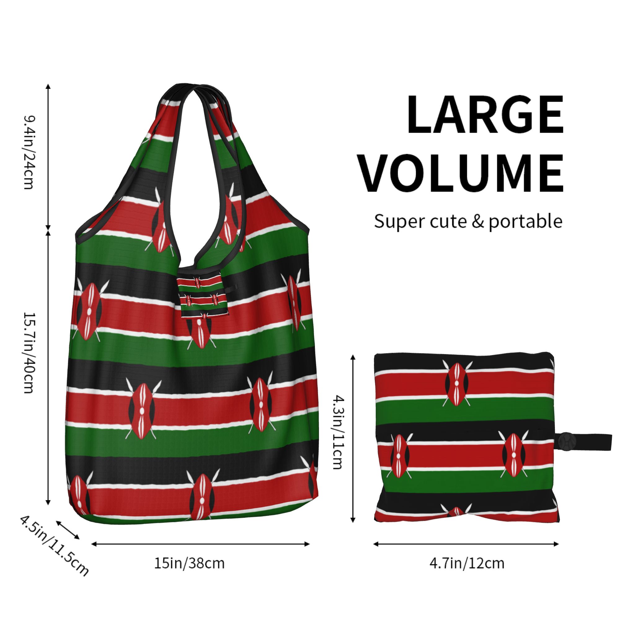 Sacola de Compras Reutilizável - Women Bags Kenya avaliação e preço