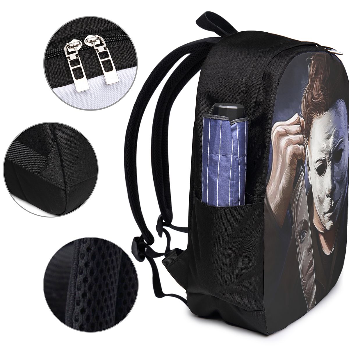 Mochila Michael Myers para via - Women Bags Laptop avaliação e preço