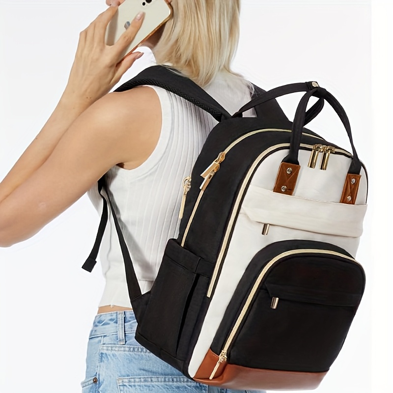 Mochila Feminina Bicolor para  - Women Bags Laptop avaliação e preço
