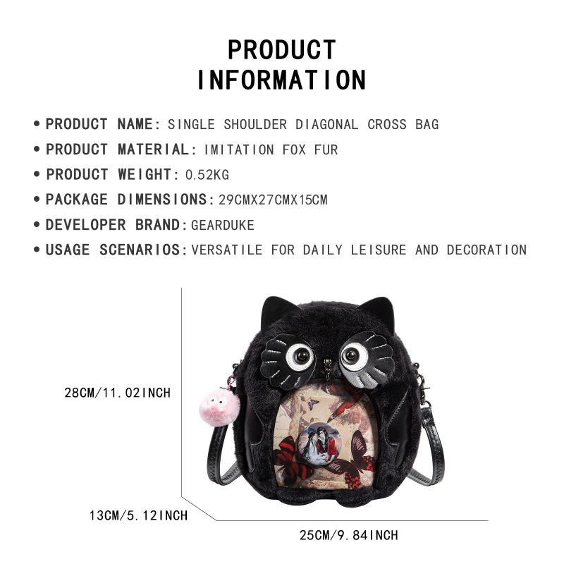 Bolsa Transversal Y2K Gótica d - Women Bags Collection avaliação e preço