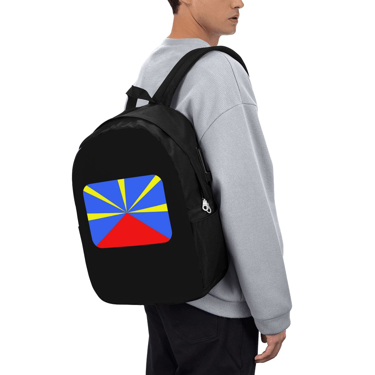Mochila com bandeira da ilha d - Women Bags Laptop avaliação e preço