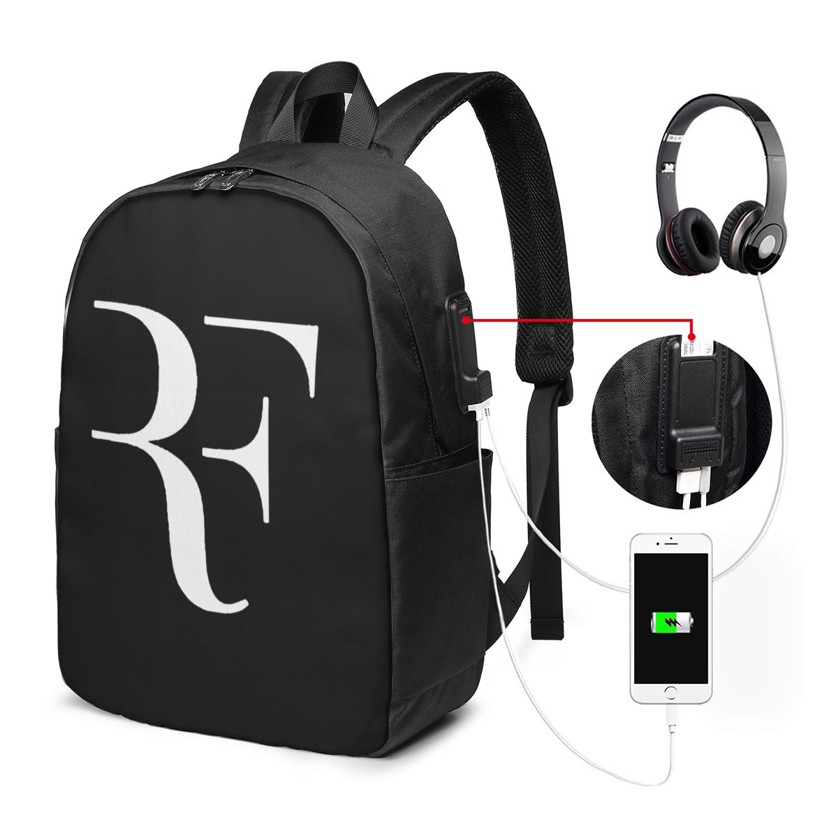 Mochila Roger Federer para via - Women Bags Laptop avaliação e preço