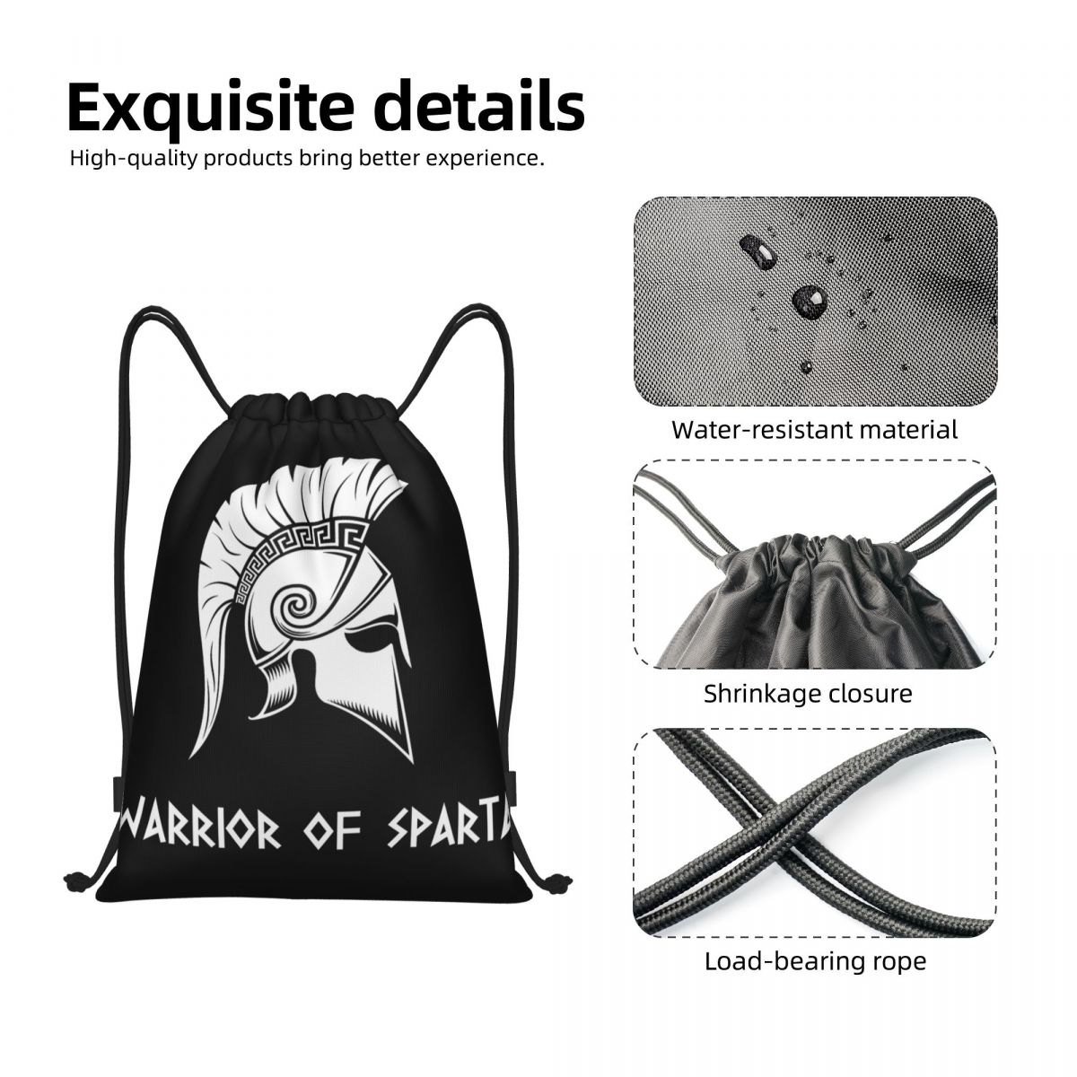 Bolsa com cordão Warrior Of Sp - Women'S Yoga Bags avaliação e preço