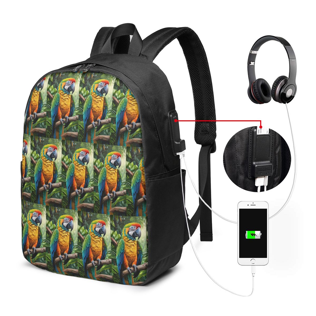 Mochila fofa para papagaios ma - Women Bags Laptop avaliação e preço