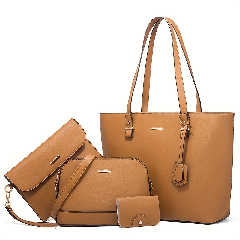 4 pçs moda feminina conjuntos  - Women'S Bags Everyday avaliação e preço