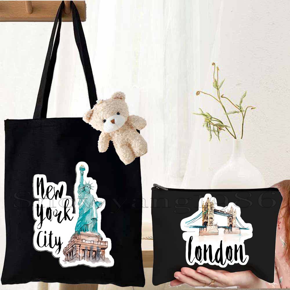 Conjunto de 3 Bolsas de Lona p - Women Bags Egypt avaliação e preço
