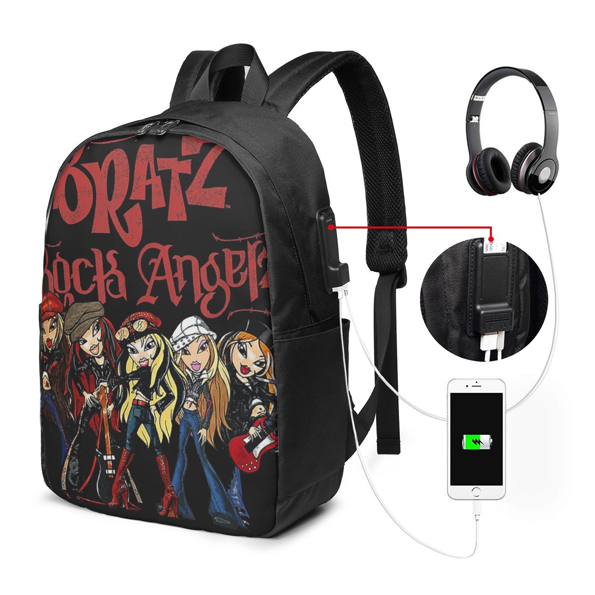 Mochila Bratz Rock Angelz Grou - Women Bags Laptop avaliação e preço