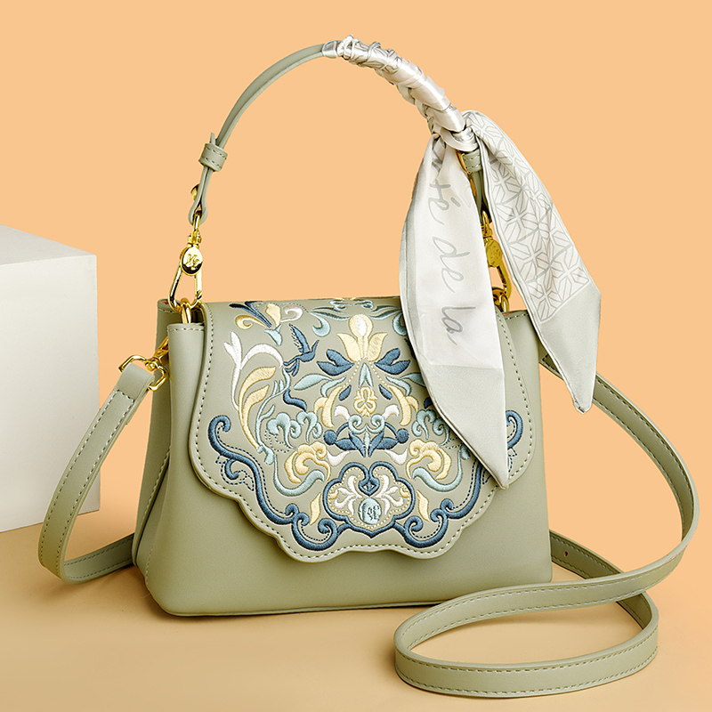 Bolsa de ombro bordada para mu - Women Bags Collection avaliação e preço